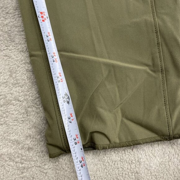 NEW Lands' End Men's Size 34 Moss Active Lined Outdoor Cargo Pants * Raw hem* - Picture 4 of 12